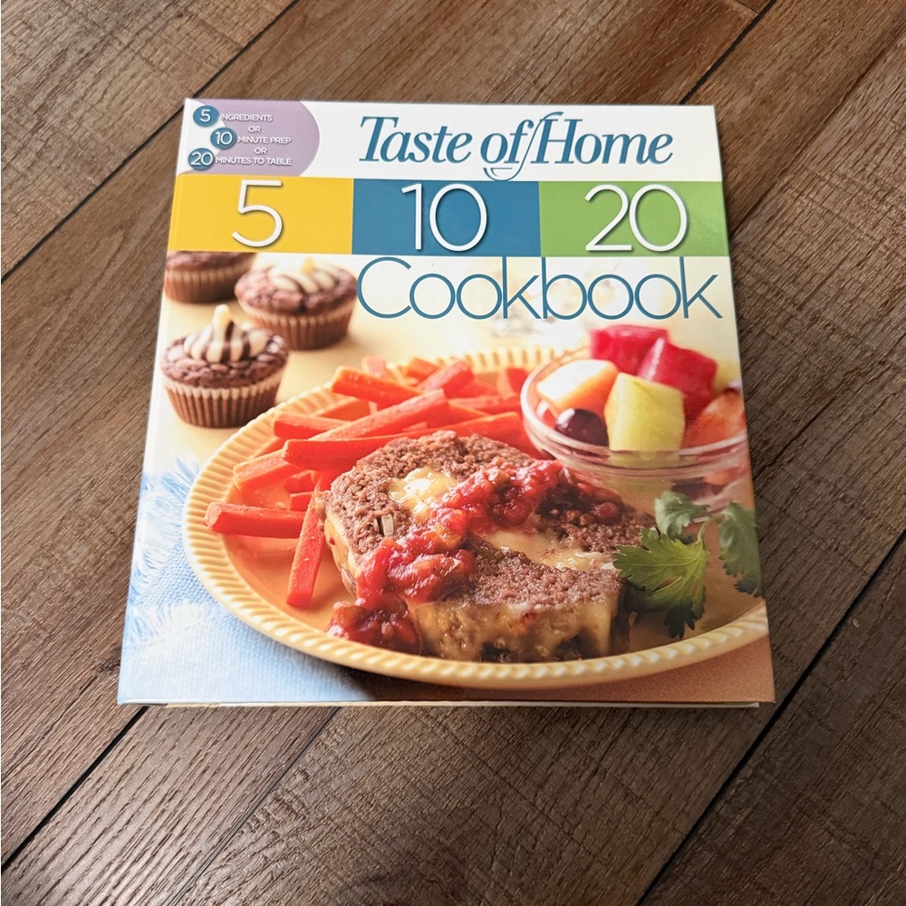 Taste of Home 5-10-20 Cookbook - Vibrant Colors